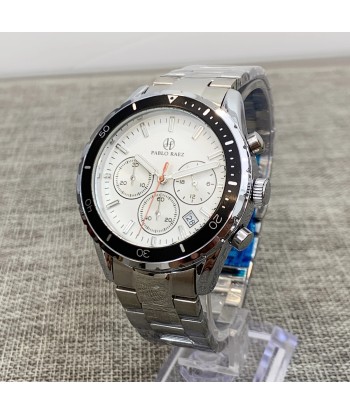 Luxury Men's Steel Chronograph Watch with Date Calendar and Business Casual Sports Style 2023