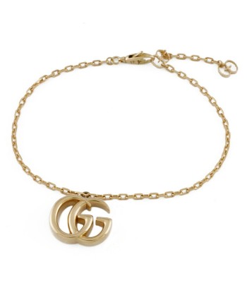 Gucci GUCCI Double G Bracelet 18K K18 Gold Ladies vente chaude votre 