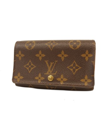 Auth Louis Vuitton Bi-Fold Wallet Monogram Portofeuil Tresor M61736 français