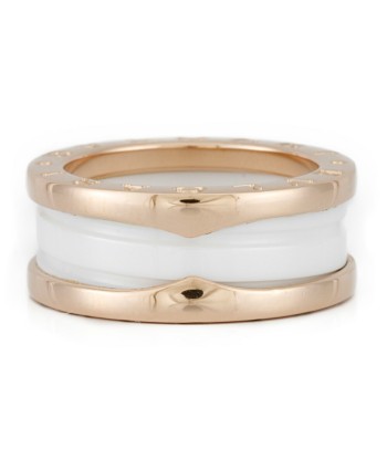 Bvlgari BVLGARI B-ZERO.1 B-Zero One 3 Band Ring / No. 9.5 18K K18 Pink Gold Ladies Les êtres humains sont 