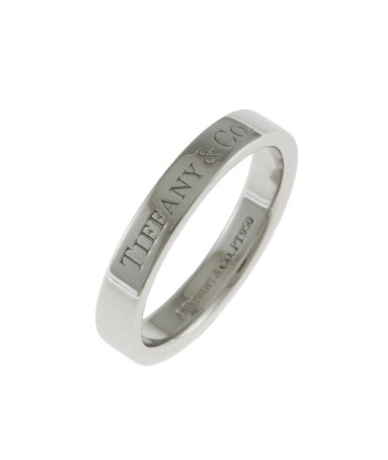 Tiffany TIFFANY & Co. Flat Band Ring No. 9 Pt950 Platinum Ladies 2 - 3 jours ouvrés.