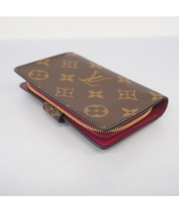 Auth Louis Vuitton Monogram Portofeuil Juliet M69433 Womens Wallet Fuchsia de technologie