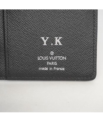 Auth Louis Vuitton Damier Graphite Portofeuil Blaza N62665 Mens Long Wallet rembourrage situé sous