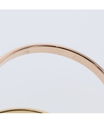 Cartier Ring Trinity Width approx. 2mm K18 White Gold Yellow Pink No. 10 Ladies CARTIER Pour