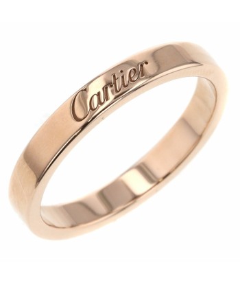 Cartier Ring C Do Engraved Width 3mm B4087200 K18 Pink Gold No. 15 Mens CARTIER shop