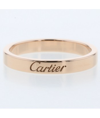 Cartier Ring C Do Engraved Width 3mm B4087200 K18 Pink Gold No. 15 Mens CARTIER shop