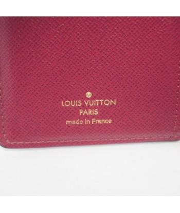 Auth Louis Vuitton Monogram Portofeuil Juliet M69433 Womens Wallet Fuchsia de technologie