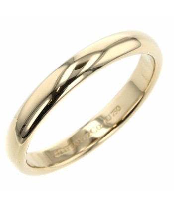 Tiffany Ring Classic Band Width approx. 3mm K18 Yellow Gold No. 15 Mens TIFFANY & Co. la livraison gratuite