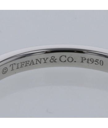 Tiffany Ring Classic Band 3P Width Approximately 2mm Platinum PT950 Diamond No. 9 Ladies TIFFANY & Co. prix