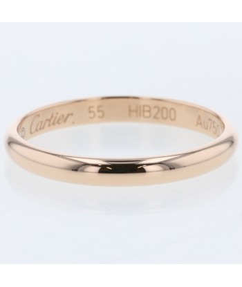 Cartier Ring 1895 Wedding Width 2.5mm B4088100 K18 Pink Gold No. 15 Mens CARTIER soldes