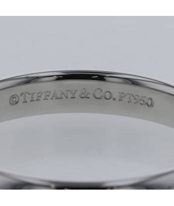 Tiffany Ring Classic Band Width approx. 3mm Platinum PT950 11.5 Ladies TIFFANY & Co. Paris Déstockage Promo