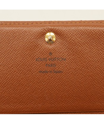 Auth Louis Vuitton Bi-Fold Wallet Monogram Portofeuil Tresor M61736 français