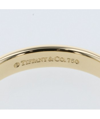 Tiffany Ring Classic Band Width approx. 3mm K18 Yellow Gold No. 15 Mens TIFFANY & Co. de la marque