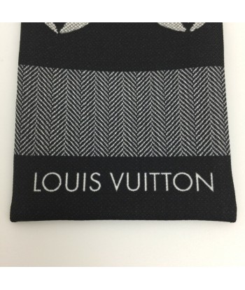 Louis Vuitton Scarf SINCE 1854 MP2825 100% Silk Black Ladies LOUIS VUITTON sélection de produits