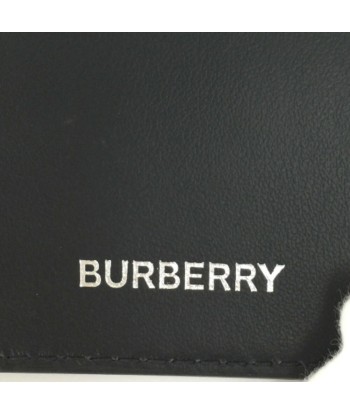 Burberry Long Wallet Monogram Print Continental 80492091 Calf Leather Black Mens BURBERRY Faites des économies