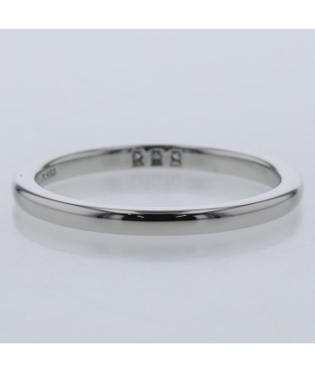 Tiffany Ring Classic Band 3P Width Approximately 2mm Platinum PT950 Diamond No. 14 Ladies TIFFANY & Co. online