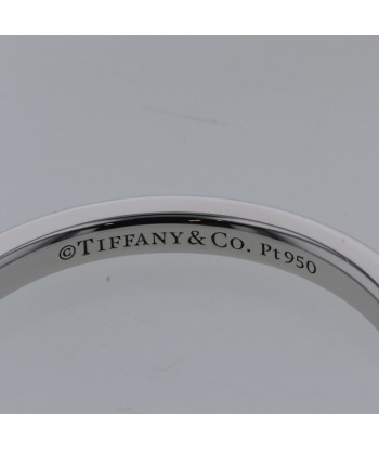 Tiffany Ring Classic Band 3P Width Approximately 2mm Platinum PT950 Diamond No. 14 Ladies TIFFANY & Co. online