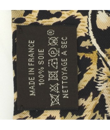 Hermes Scarf Jungle Love Heart Leopard Print Twilly Limited 36081919 100% Silk Blue Ladies HERMES ouvre sa boutique