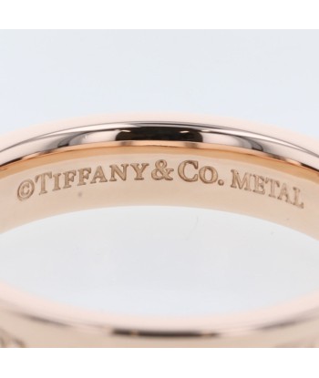 Tiffany Ring 1837 Narrow Width Approximately 4mm Rubed Metal No. 11.5 Ladies TIFFANY & Co. Toutes les collections ici