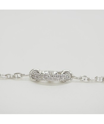 Hermes HERMES New Farandole Bracelet Shane Dunkle White Gold x Diamond D0.45ct K18WG livraison gratuite