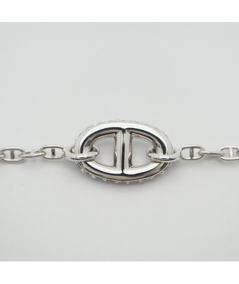 Hermes HERMES New Farandole Bracelet Shane Dunkle White Gold x Diamond D0.45ct K18WG livraison gratuite