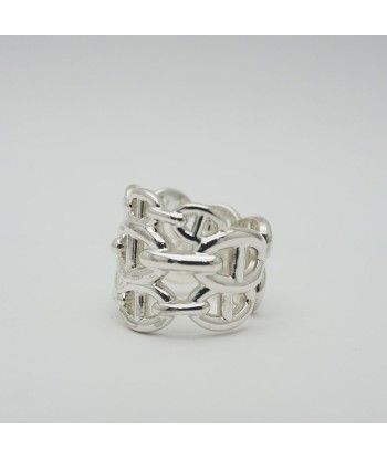 Hermes HERMES Anchene GM Ring  54 No. 14 Silver 925 Shane Dunkle Finished soldes