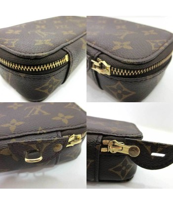 Louis Vuitton Posh Monte Carlo Brown Jewelry Case Pouch Ladies Monogram M47352 50-70% off 