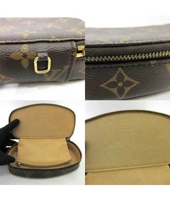 Louis Vuitton Posh Monte Carlo Brown Jewelry Case Pouch Ladies Monogram M47352 50-70% off 