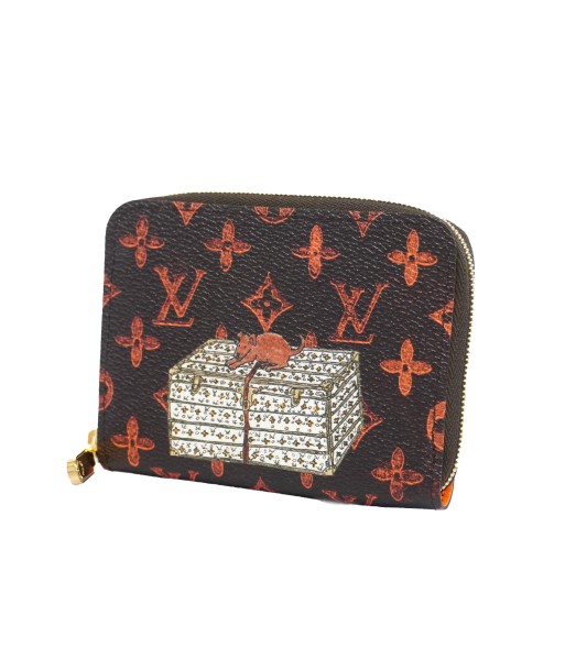 Auth Louis Vuitton Monogram Catgram Zippy Coin Purse M63883 Womens Coin Purse votre