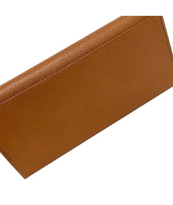 Yves Saint Laurent Long Bi-Fold Wallet Brown Leather YSL Women's Men's votre restaurant rapide dans 