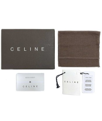 Celine Coin Case Blue Silver Triomphe 108792 NMC Purse CELINE Key Macadam Ladies de la marque