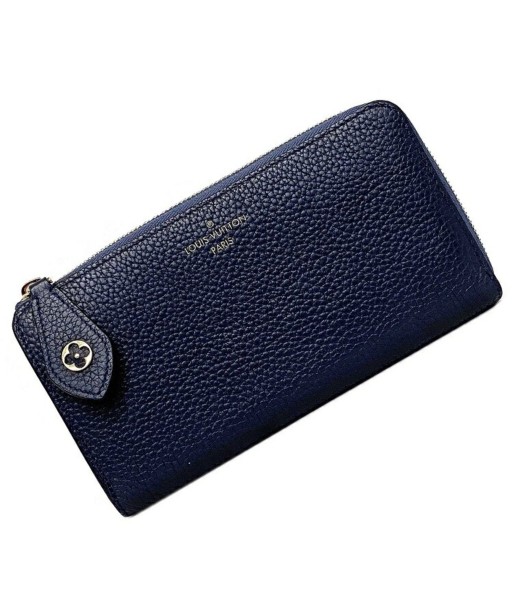 Louis Vuitton L-shaped wallet Portofeuil Comet Navy Blue Marine M68582 Taurillon leather Unknown due to built-in IC chip LOUIS VUITTON LV 12 pieces of monogram flower JUSQU'A -70%! 