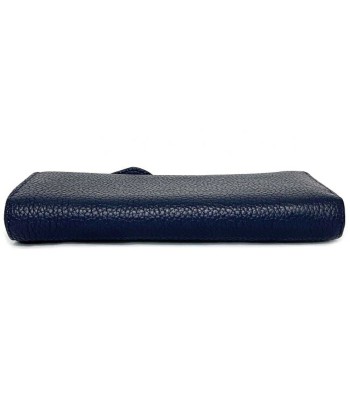 Louis Vuitton L-shaped wallet Portofeuil Comet Navy Blue Marine M68582 Taurillon leather Unknown due to built-in IC chip LOUIS VUITTON LV 12 pieces of monogram flower JUSQU'A -70%! 