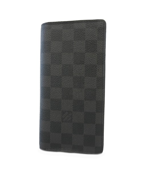 Auth Louis Vuitton Bi-Fold Wallet Damier Graffiti Portofeuil Blaza N62665 soldes