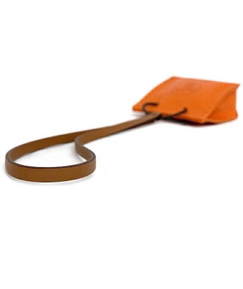 Hermes Charm Orange Annu Milo Brown Lamb Leather Y Engraved 2020 HERMES Bag Strap Paper Shopper Shop Motif À commander