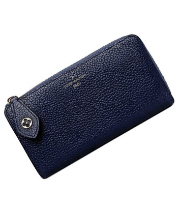 Louis Vuitton L-shaped wallet Portofeuil Comet Navy Blue Marine M68582 Taurillon leather Unknown due to built-in IC chip LOUIS VUITTON LV 12 pieces of monogram flower JUSQU'A -70%! 