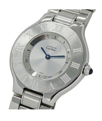 Cartier Watch Mens Mast 21 Vantean LM Quartz Stainless SS 1330 Silver Polished prix pour 