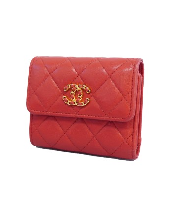 Auth Chanel Matelasse Tri-fold Wallet Womens Lambskin Wallet (tri-fold) Red Comparez plus de prix