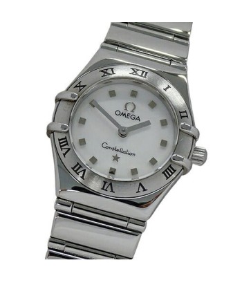 Omega OMEGA Constellation Mini 1561.71 Watch Ladies Shell Quartz Stainless SS Silver Kyoto Limited 2001 Polished store