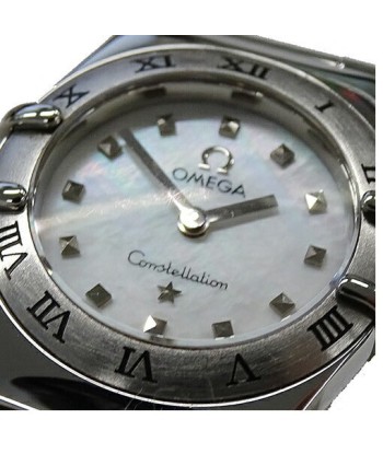 Omega OMEGA Constellation Mini 1561.71 Watch Ladies Shell Quartz Stainless SS Silver Kyoto Limited 2001 Polished store