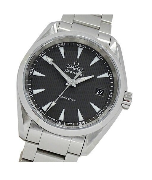 Omega OMEGA Seamaster Aqua Terra 231.10.39.60.06.001 Watch Mens Date Quartz Stainless SS Silver Gray en stock