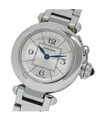 Cartier Watch Ladies Miss Pasha Quartz Stainless SS W3140007 Silver Polished Venez découvrir notre 