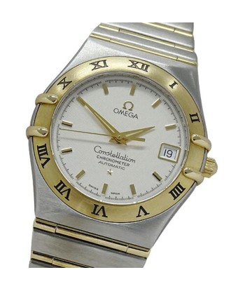 Omega OMEGA Constellation Mini 1202.30 Watch Mens Date Automatic AT Stainless SS Gold YG Combi Full Bar Polished de France