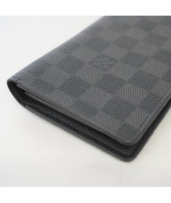 Auth Louis Vuitton Bi-Fold Wallet Damier Graffiti Portofeuil Blaza N62665 soldes