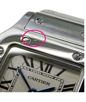 Cartier Watch Ladies Santos Galve SM Quartz Stainless SS W20056D6 Silver Polished 2 - 3 jours ouvrés.