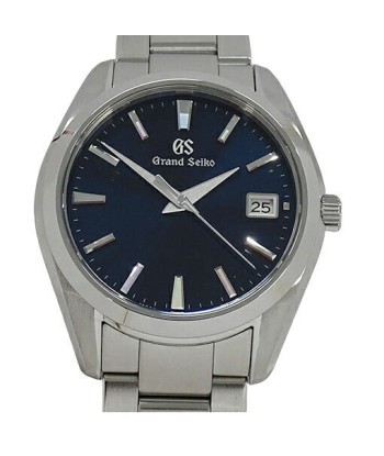 Grand Seiko GRAND SEIKO GS Heritage 9F82-0AF0 SBGV225 Watch Mens Date Quartz Stainless SS Silver Blue Polished le concept de la Pate a emporter 