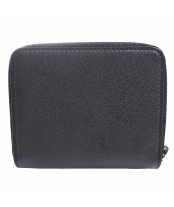 Balenciaga Leather Everyday Bi-Fold Wallet Black à prix réduit toute l'année