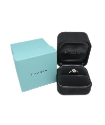 TIFFANY & Co. Tiffany Pt950 Garden Flower Diamond Ring 3.6g  9 shop