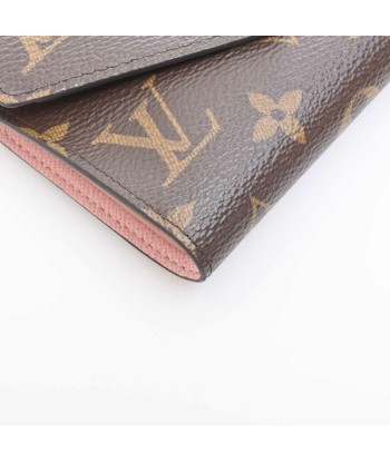 LOUIS VUITTON Monogram Portofeuil Victorine Tri-Fold Wallet Brown PVC Leather de votre