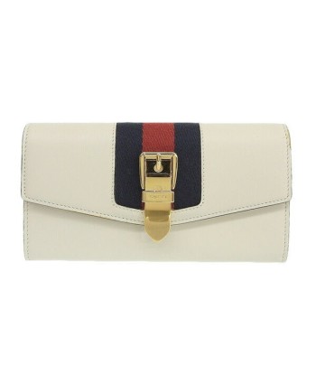 Gucci Sylvie Leather Continental Purse White 2 - 3 jours ouvrés.